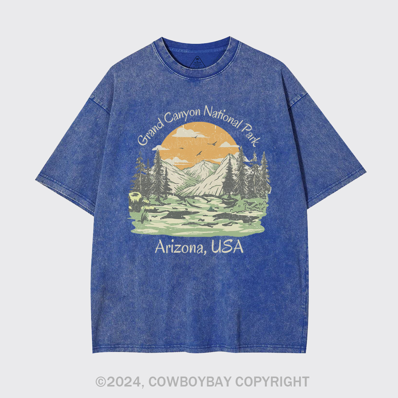 Grand Canyon National Park Garment-dye Tees
