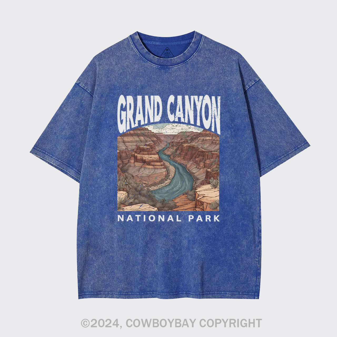 Retro Grand Canyon National Park Garment-dye Tees