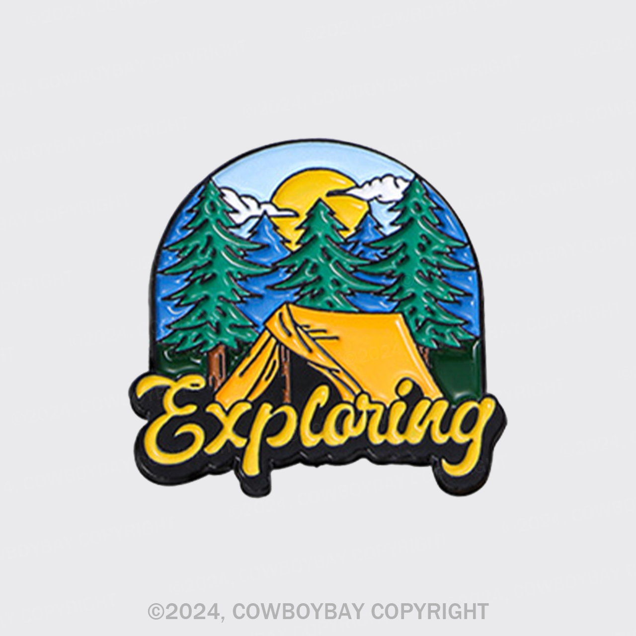 Exploring Camping_Cowboybay Pin