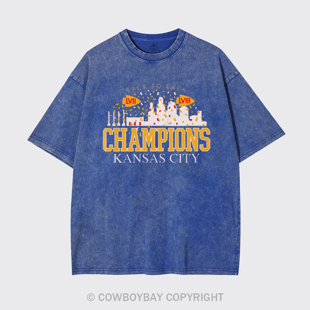Champions Back To Back Garment-dye Tees