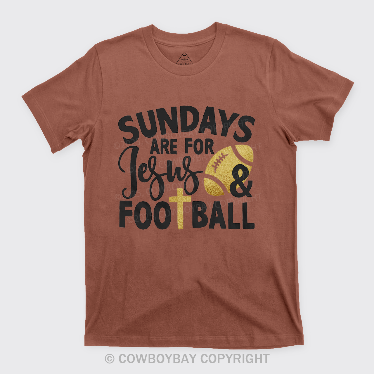 Sundays Are For Jesus & Football T-Shirts