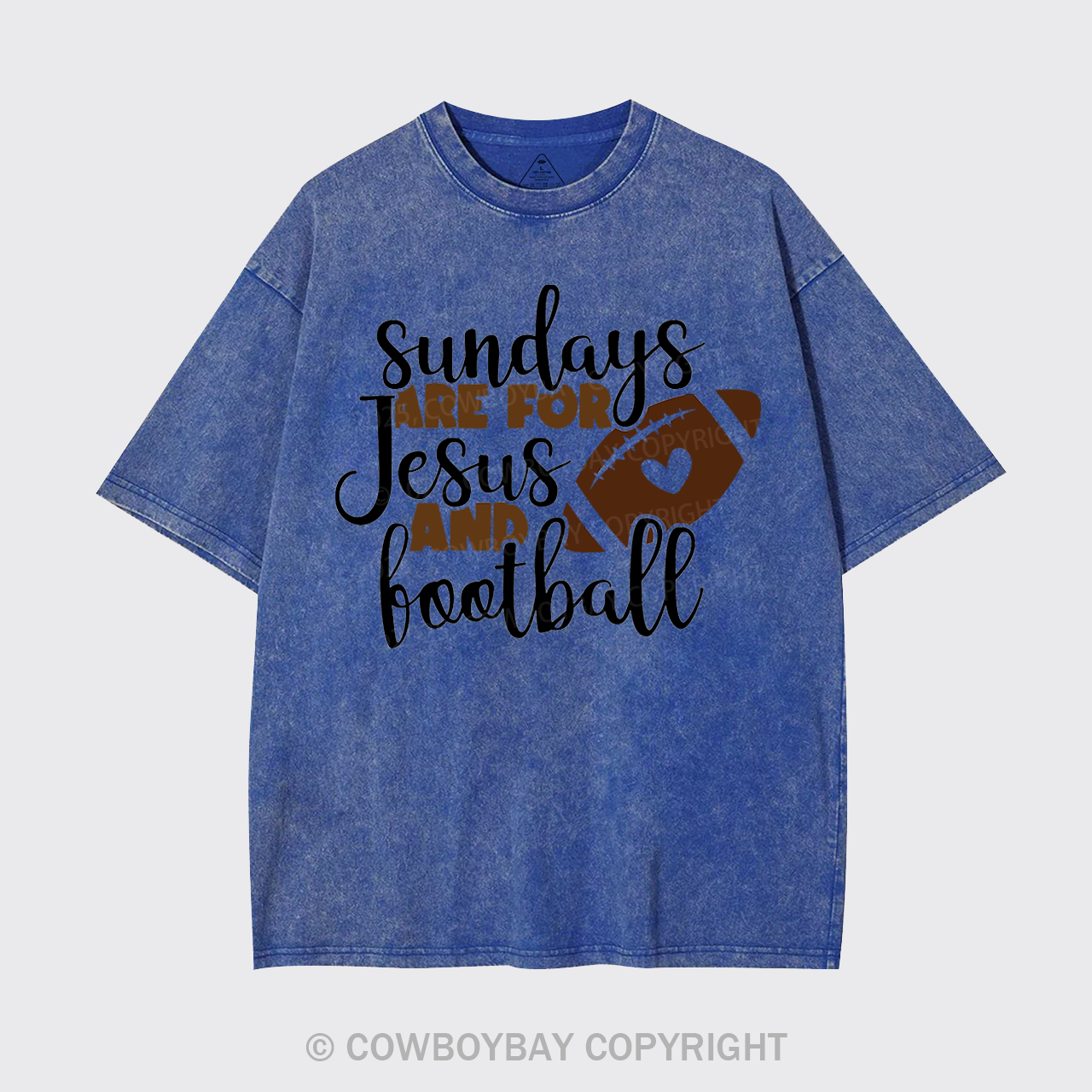 Sundays Are For Football Garment-dye Tees