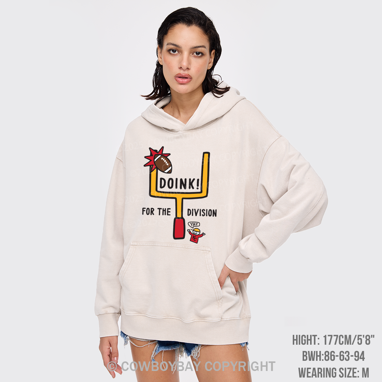 Doink For The Division Garment-Dye Hoodies