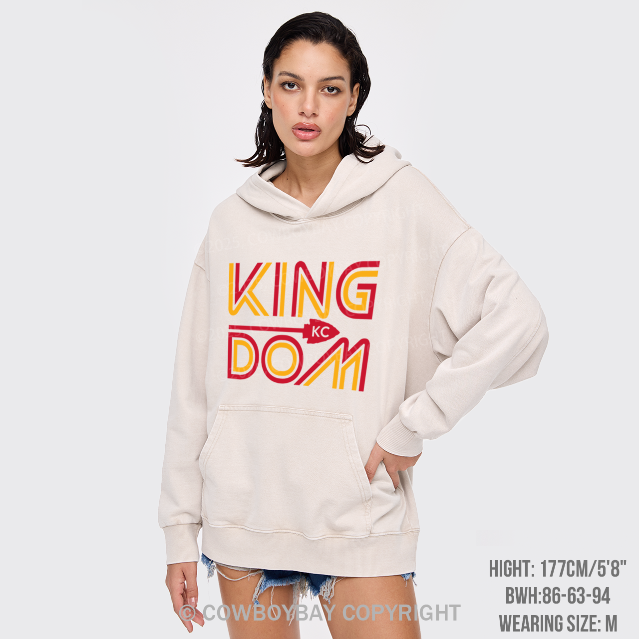 KC Kingdom arment-Dye Hoodies
