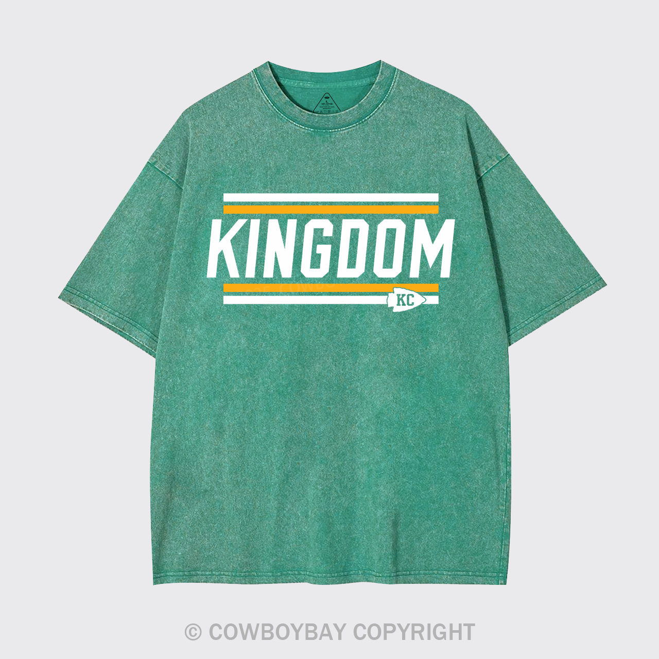 Kingdom KC Garment-dye Tees