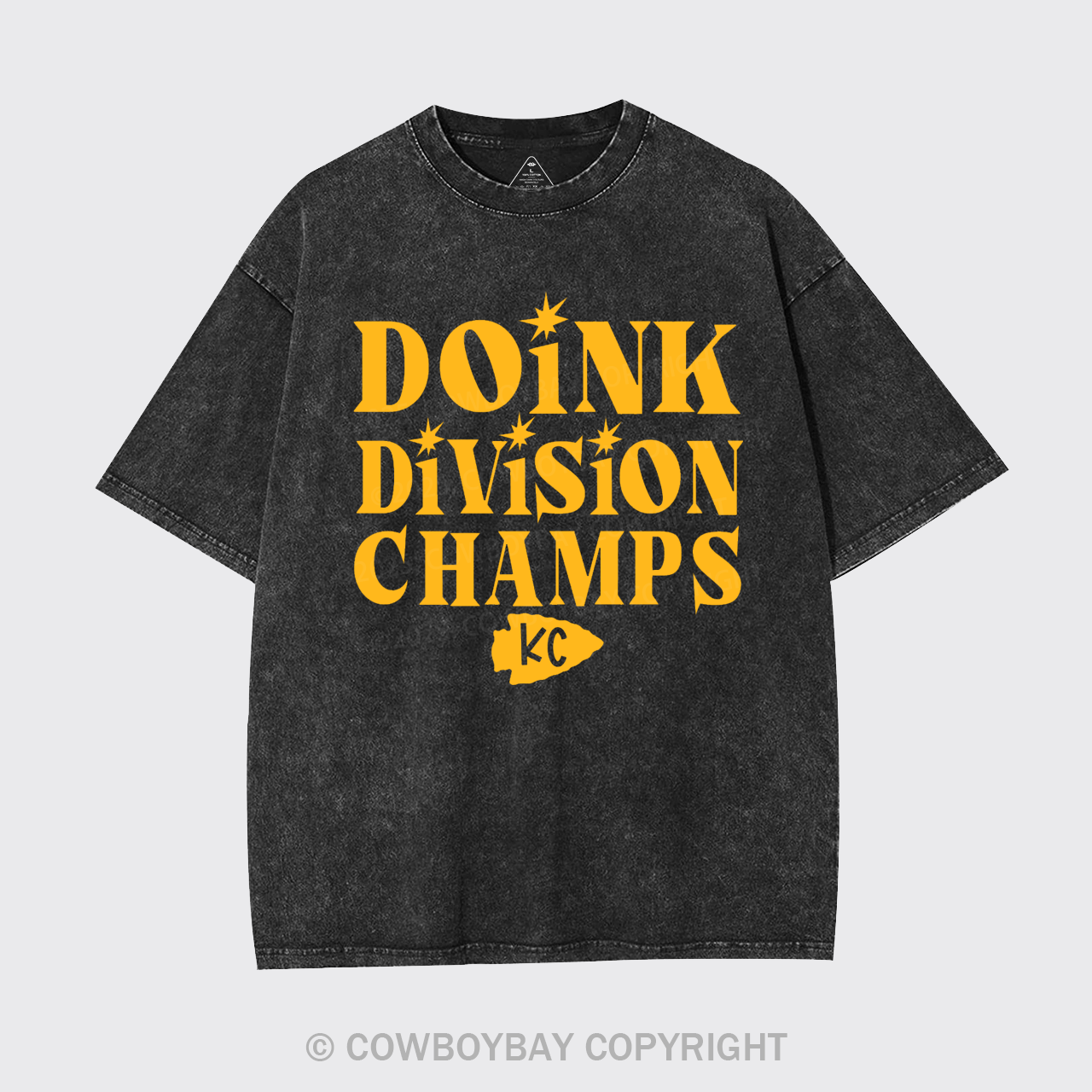 Doink Division Champs Garment-dye Tees