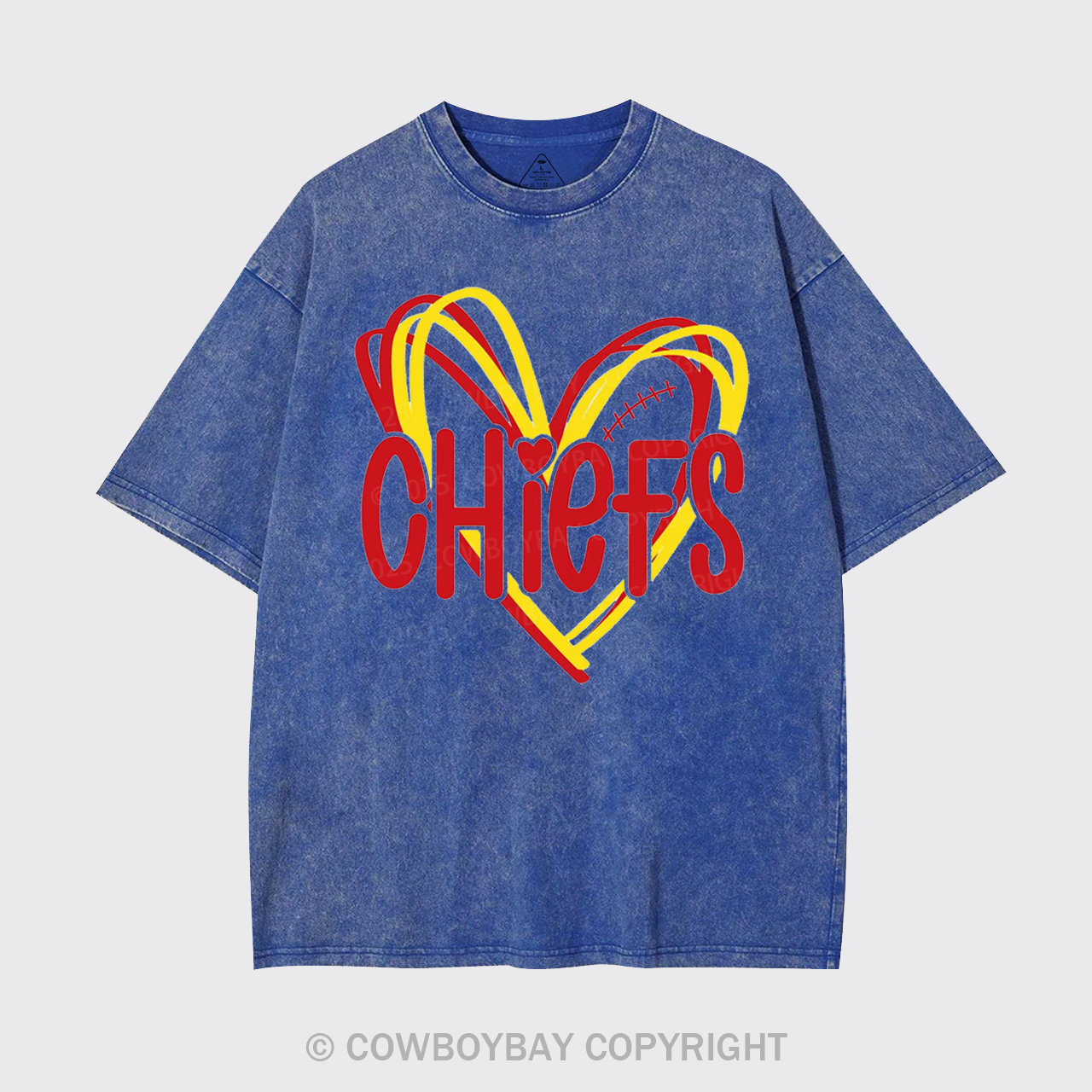 Chiefs Football Garment-dye Tees