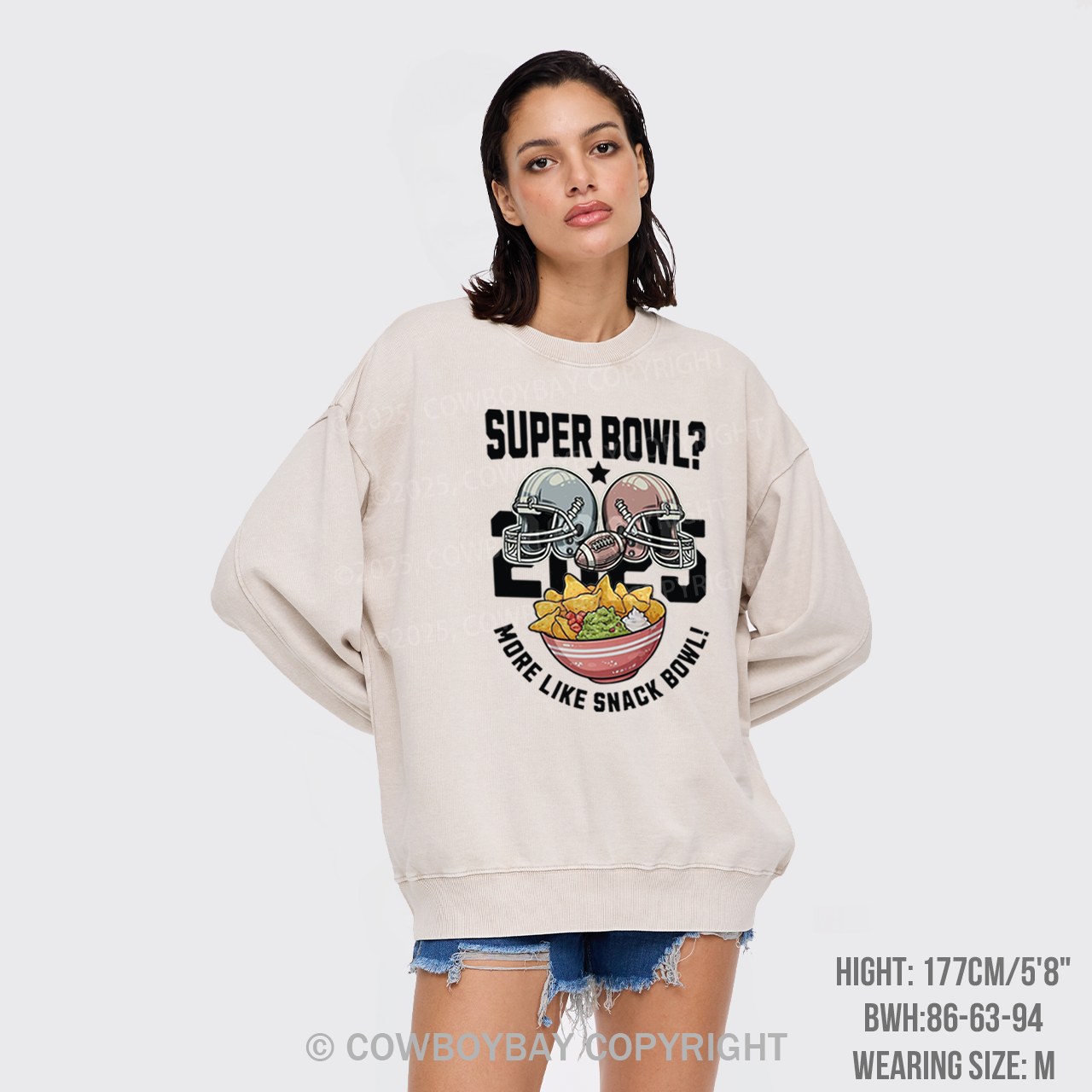 Super Bowl 2025 Washed Sweatshirts