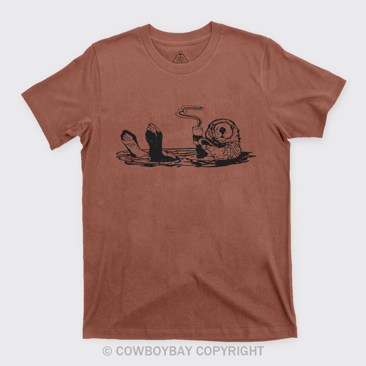 Otters Drink Coffee T-Shirts
