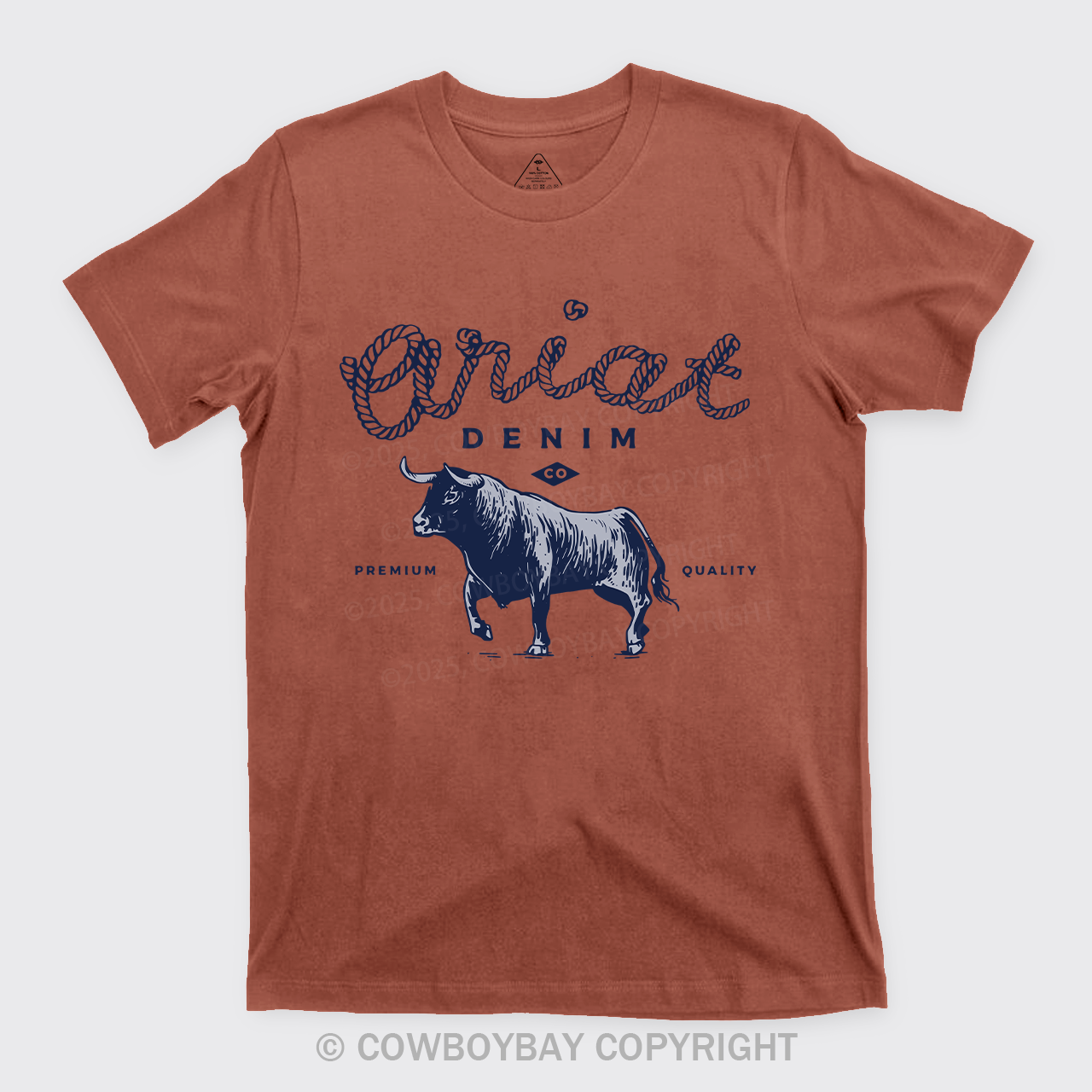 Ariat Denim Bull Cowboy T-Shirts