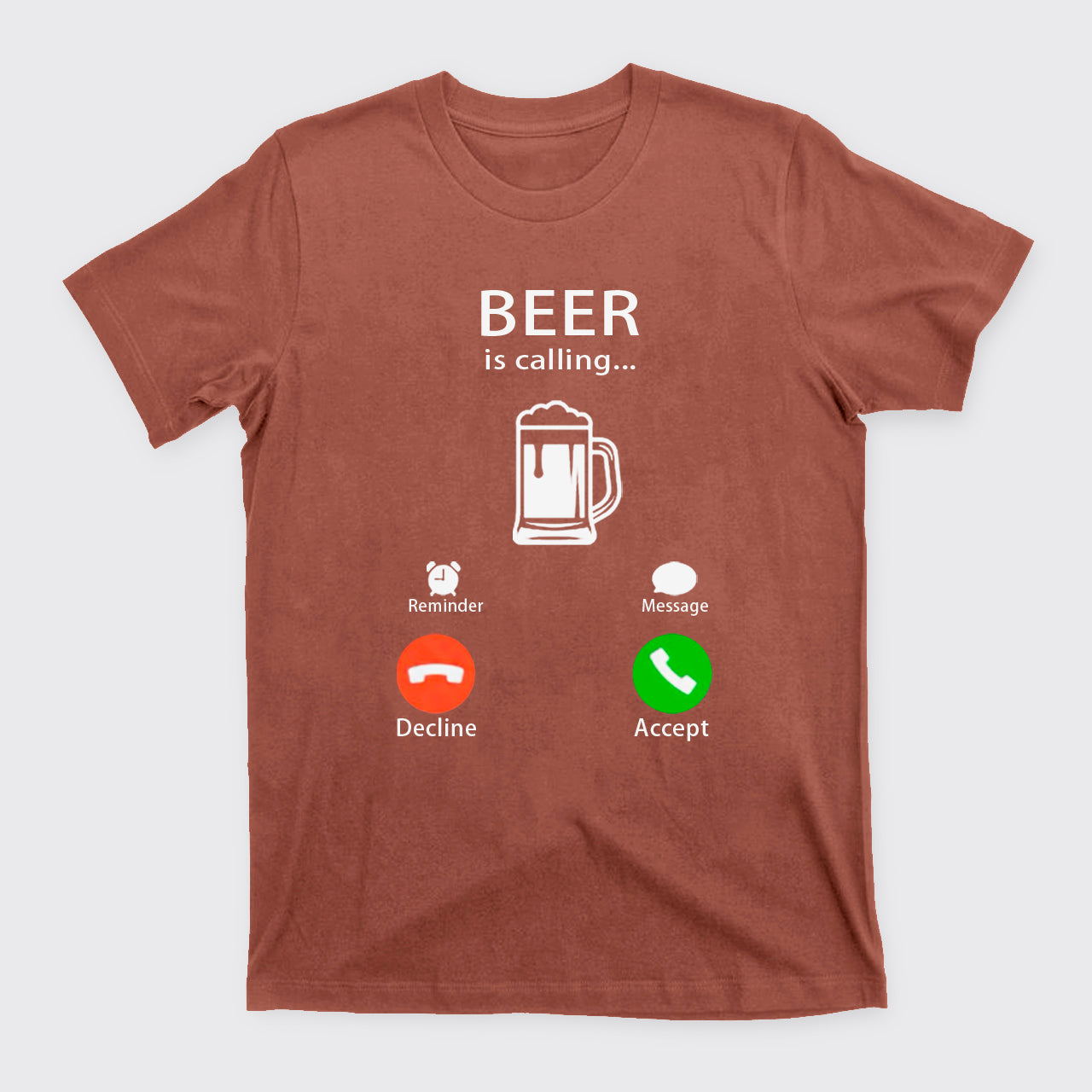 Custom Beer Is Calling T-Shirts