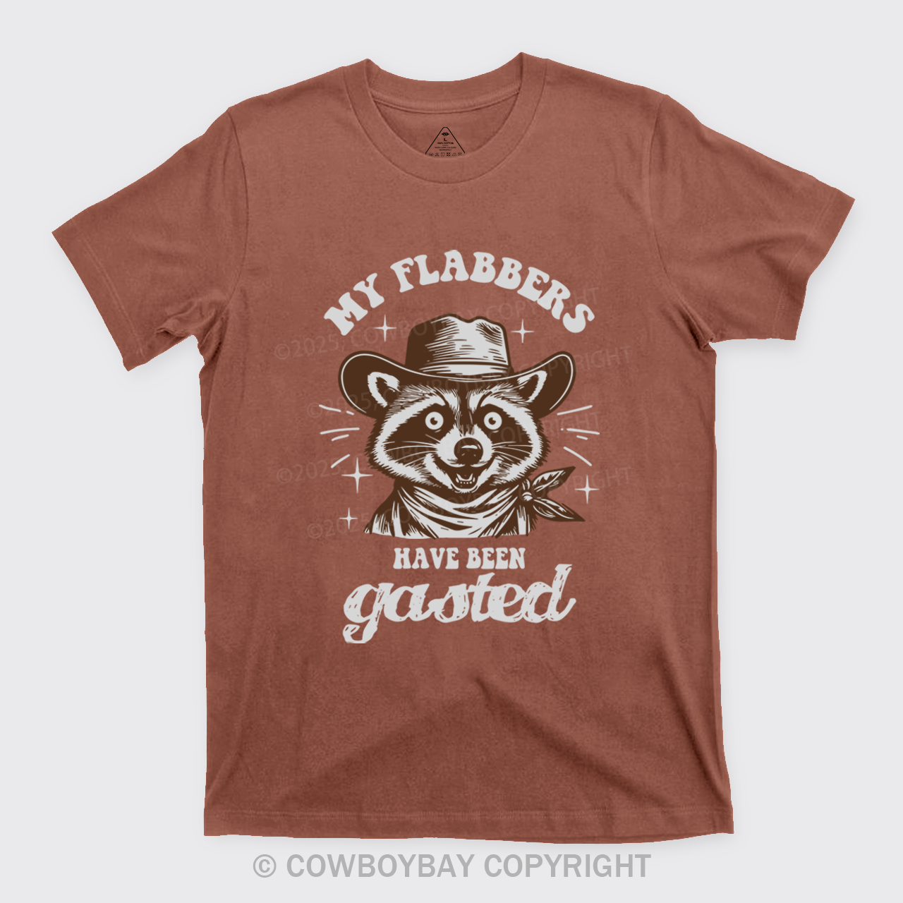 Flabbergasted Cowboy Raccoon T-Shirts