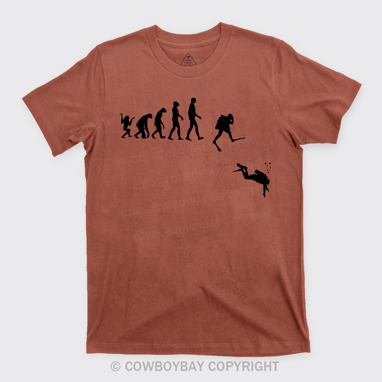 Scuba Diving Evolution T-Shirts