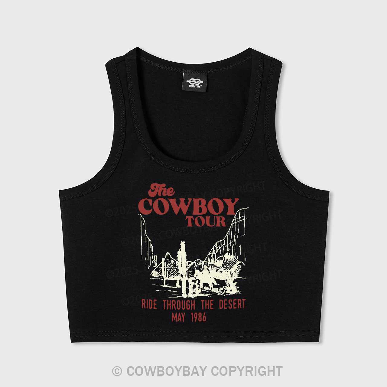 Cowgirl Country Concert Tank Top