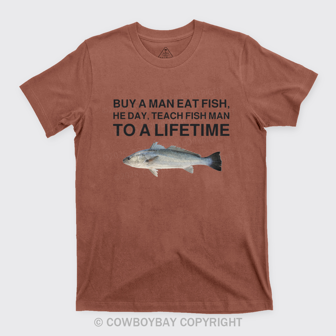 Buy A Man Eat Fish T-Shirts