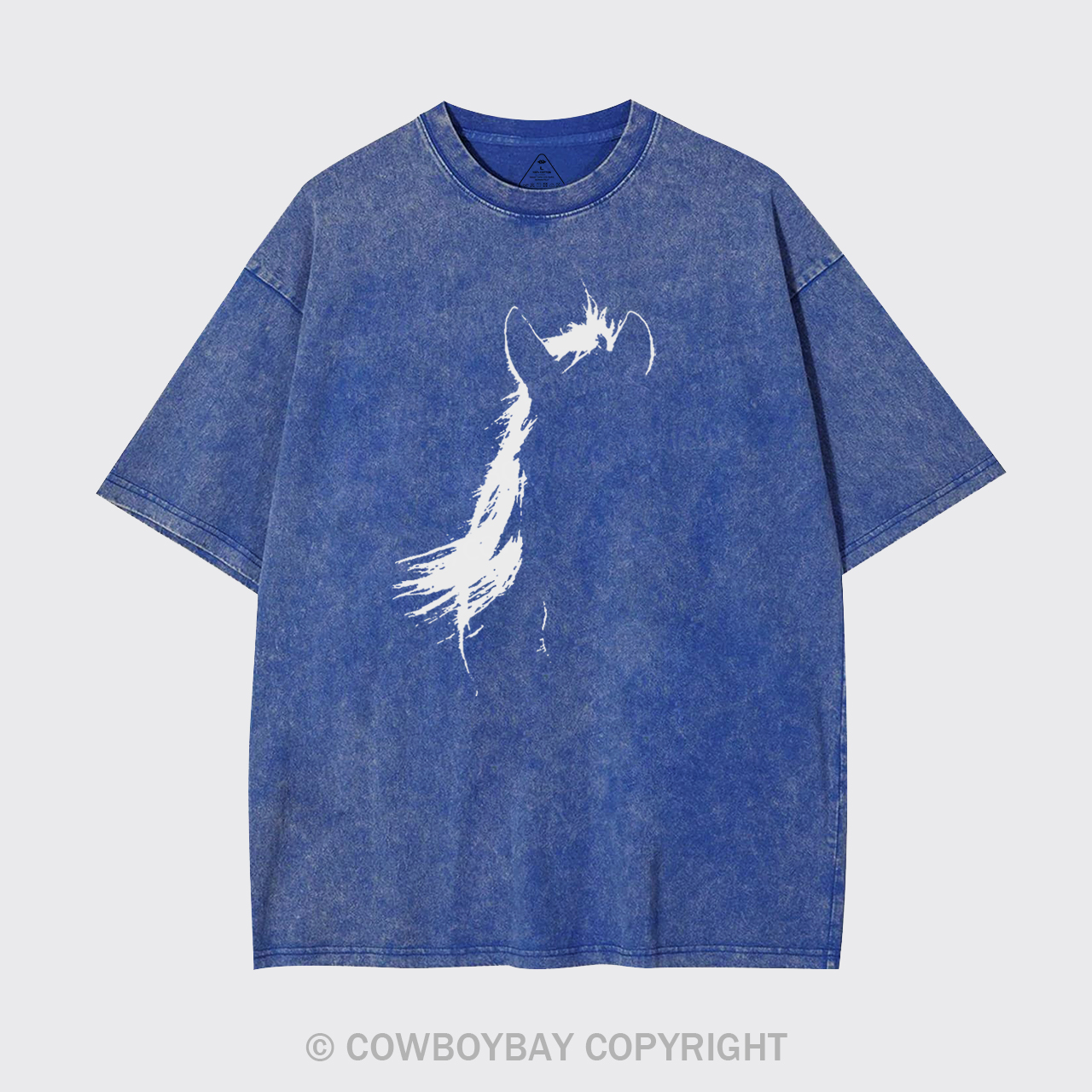 Vintage Horse Print Garment-dye Tees
