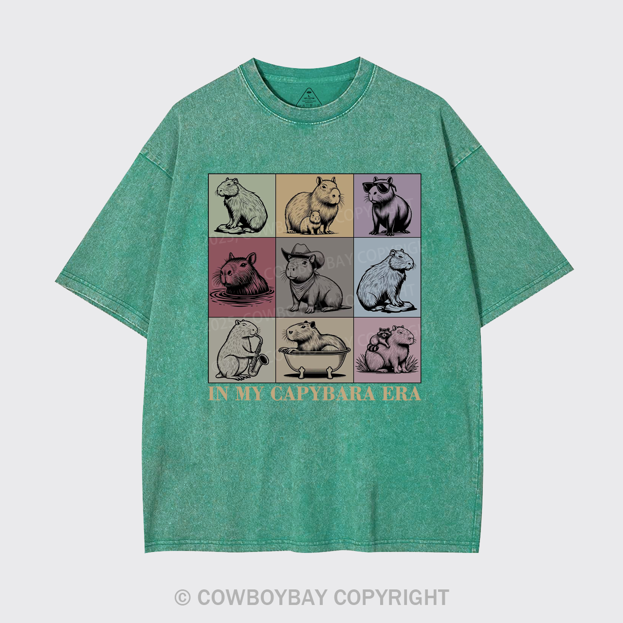 In My Capybara Era Garment-dye Tees