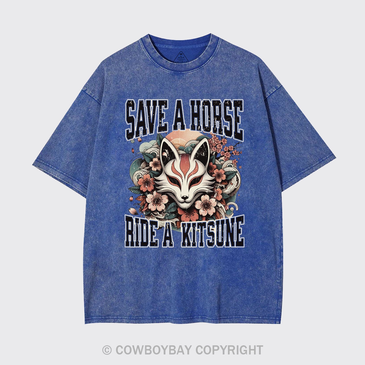 Save A Horse Ride A Kitsune Garment-dye Tees