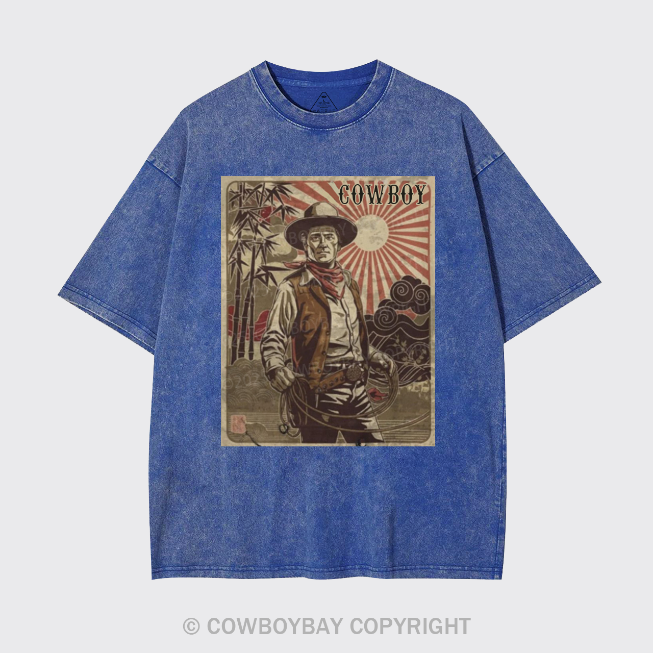 Cowboy Retro Garment-dye Tees