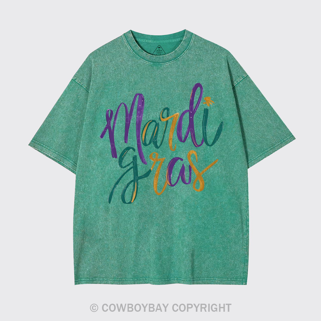 Mardi Gras Garment-dye Tees