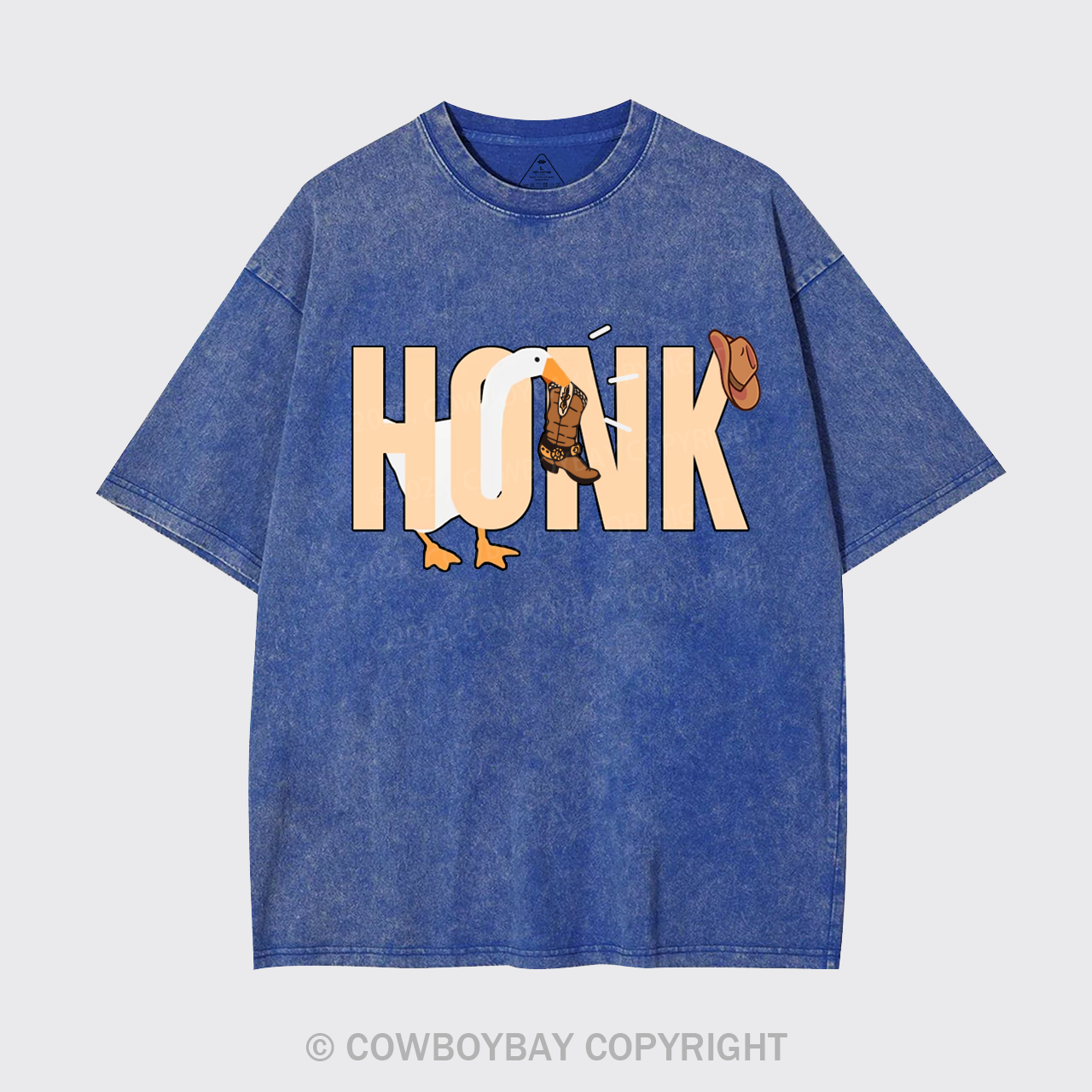 Untitled Goose Game Meme Garment-dye Tees