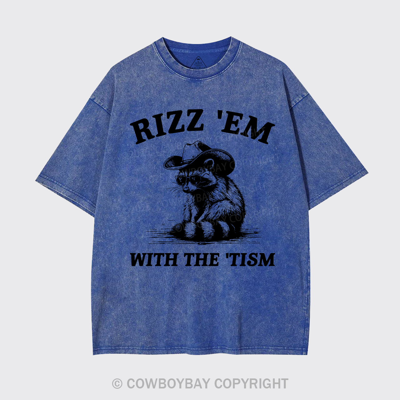 Rizz 'Em With The 'Tism Garment-dye Tees