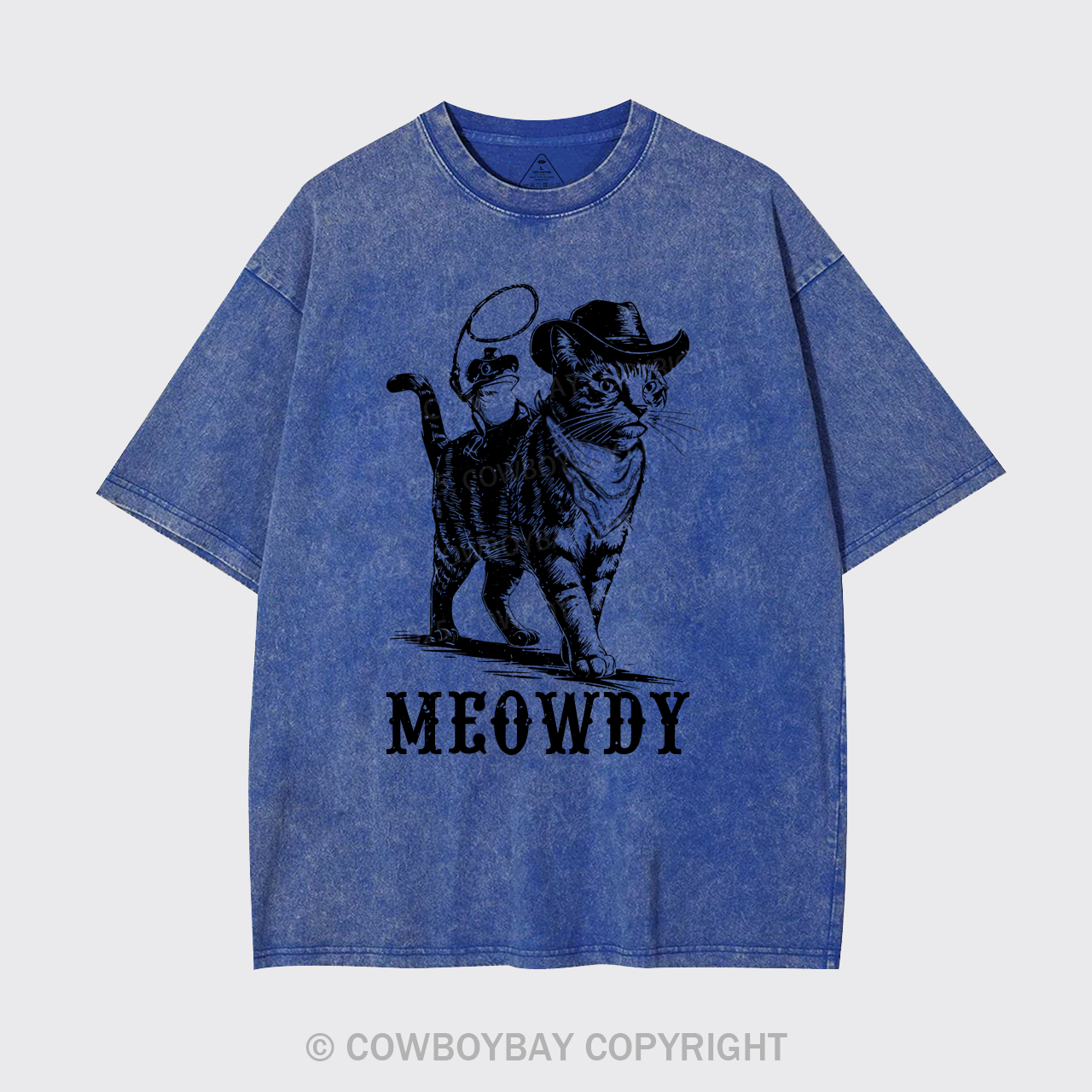 Howdy Meowdy Garment-dye Tees