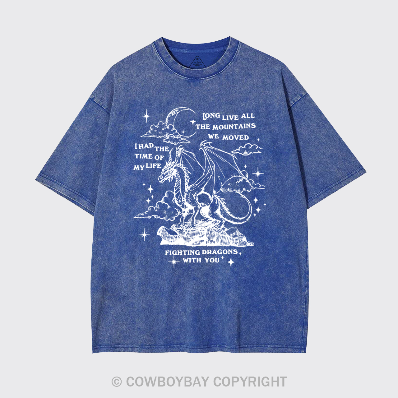 Fighting Dragons Garment-dye Tees