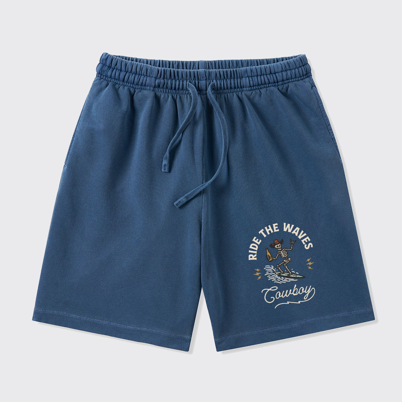Surfing Cowboy Skeleton_Cowboybay Classic Shorts