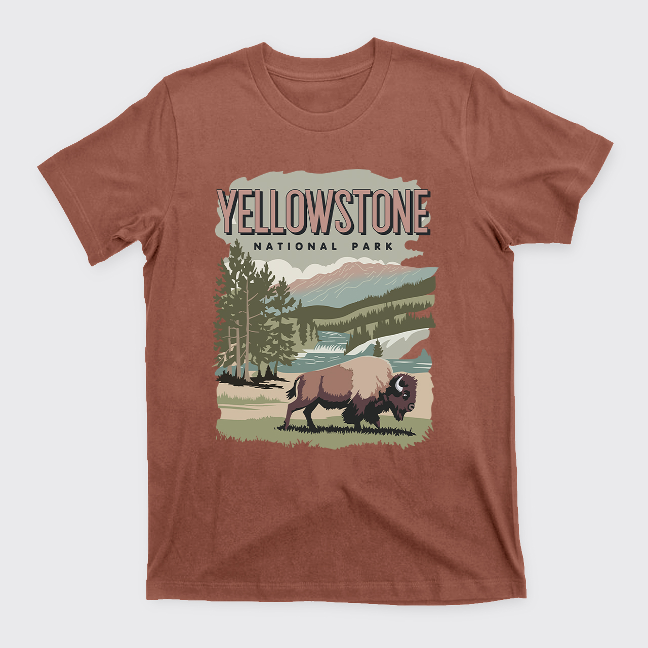 Vintage Yellowstone National Park T-Shirts