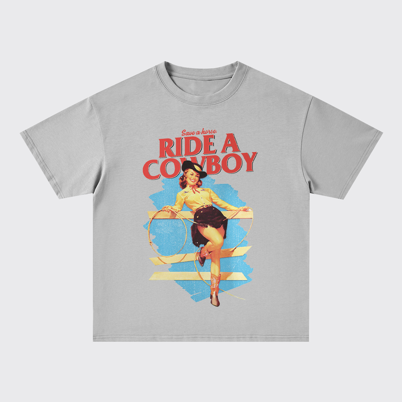 Save A Horse, Ride A Cowboy Oversize T-Shirts