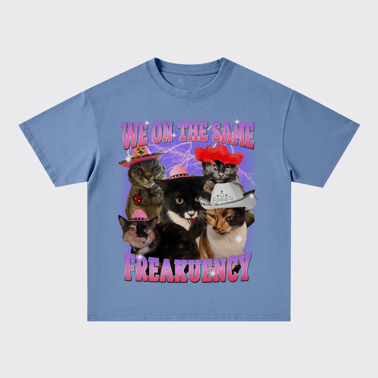 We On The Same Freakuency Oversize T-Shirts