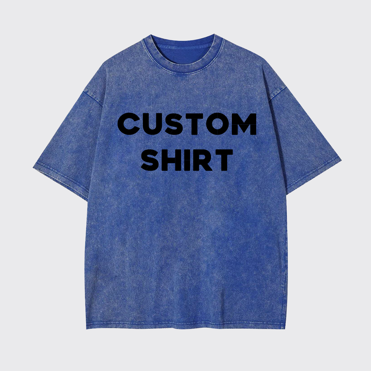 Custom Text Garment-dye Tees