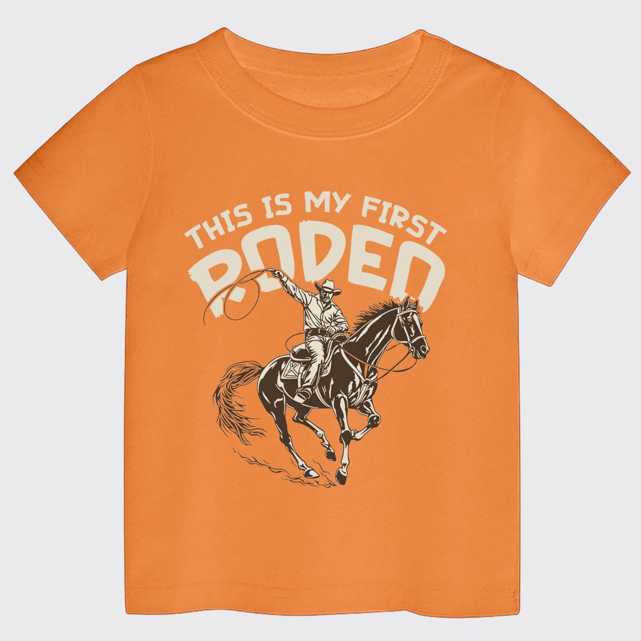 This Is My First Rodeo Kids T-shirt