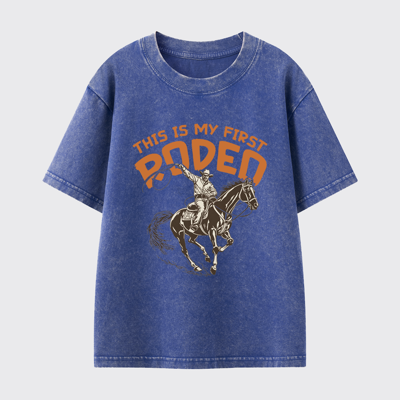 This Is My First Rodeo Washed Toddler T-shirt