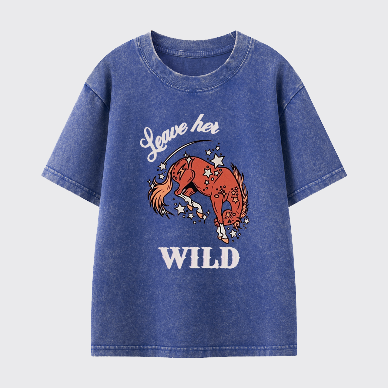 Leave Her Wild Washed Toddler T-shirt