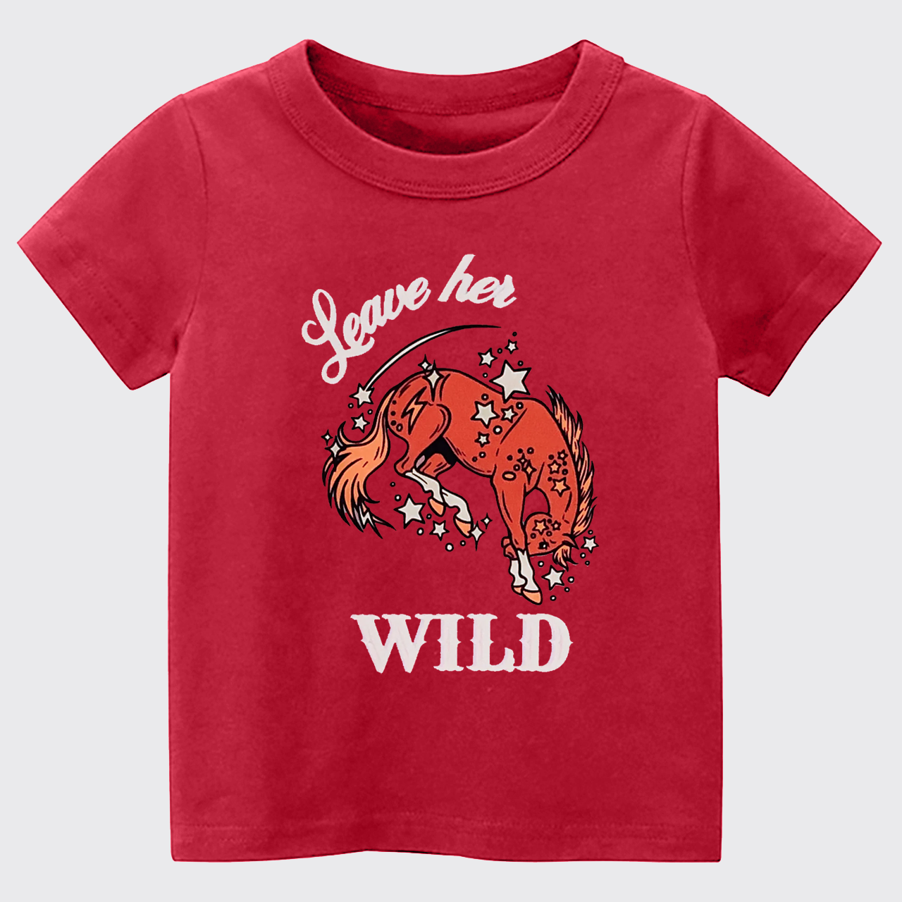Leave Her Wild Kids T-shirt
