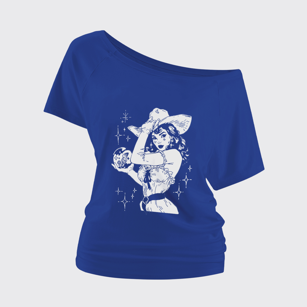 Starlit Cowgirl Off Shoulder Top