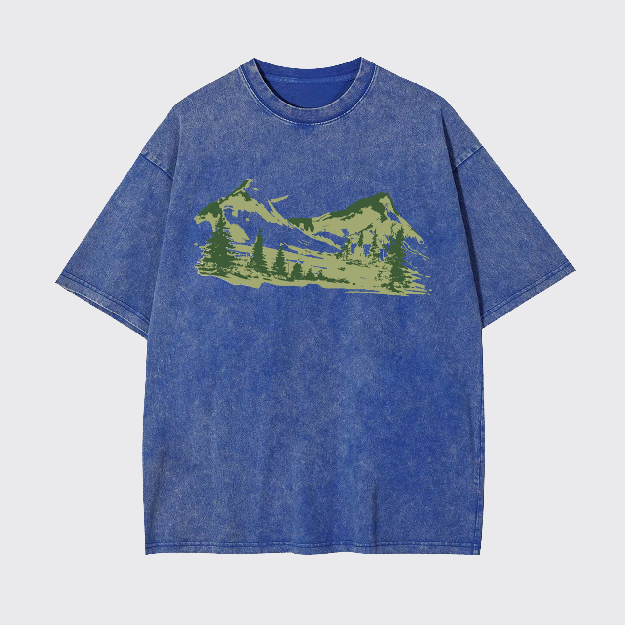 Mountain Range Adventure Garment-dye Tees