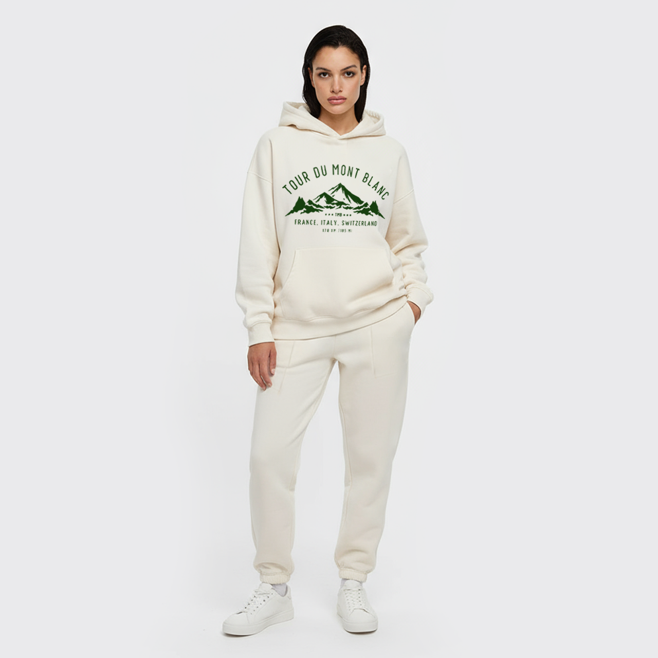 Tour Du Mont Blanc Fleece Hoodie Set