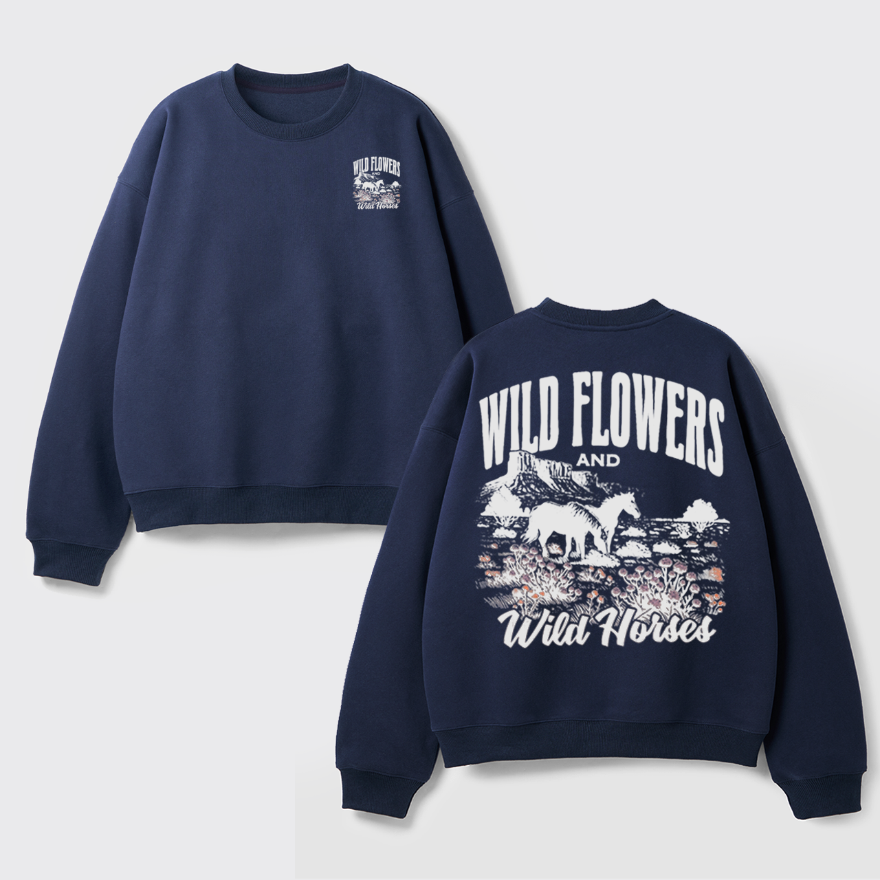 Western Stay Wild Fleece Sweatshirt