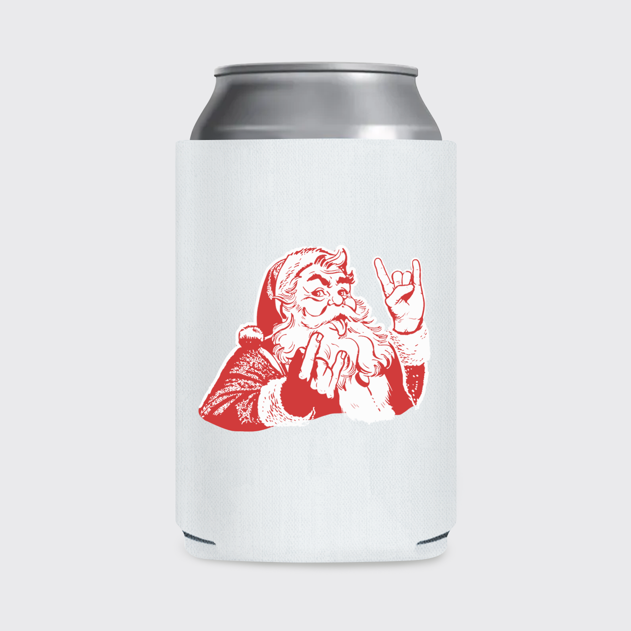 Christmas Rocker Santa Koozie