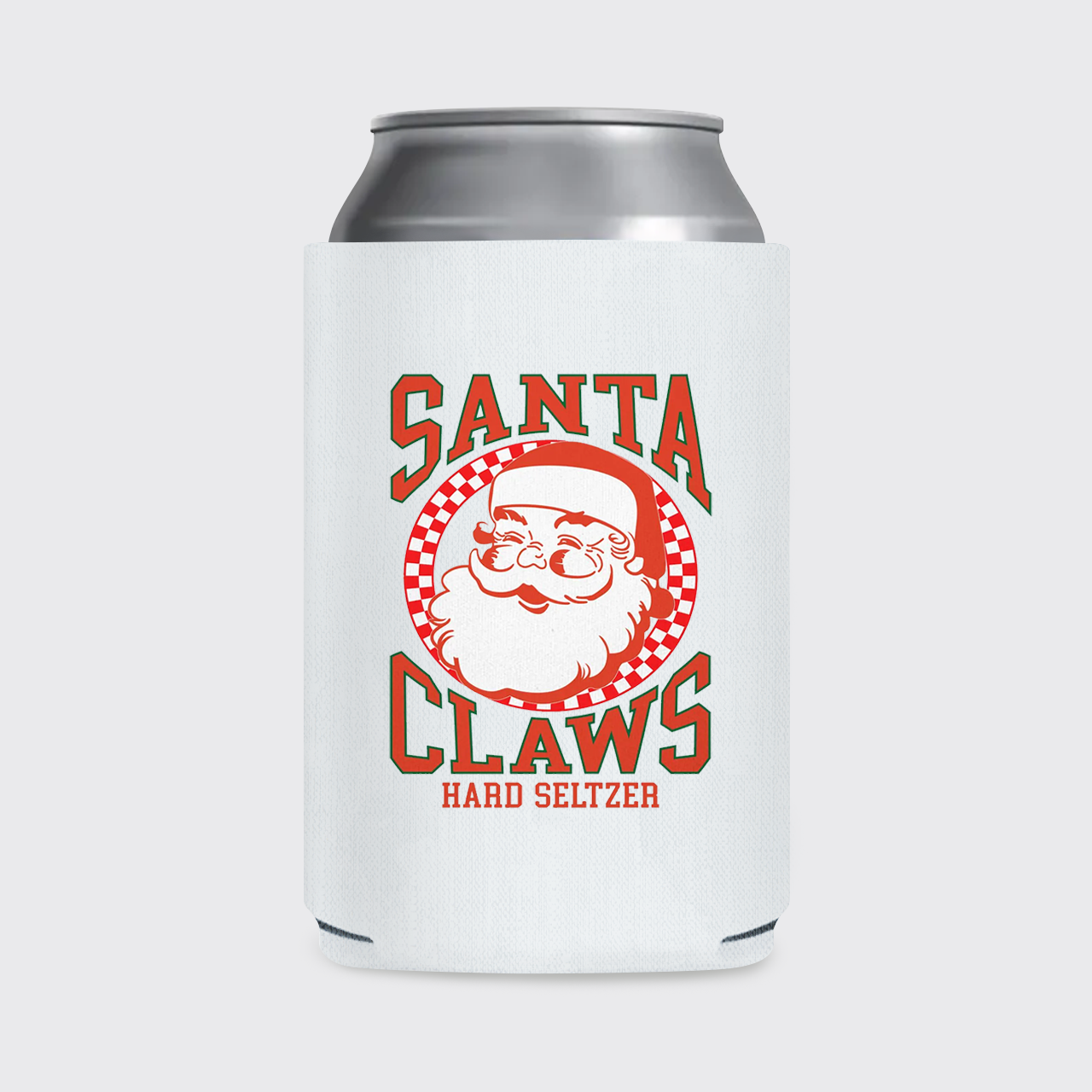 Santa Claws Christmas Koozie