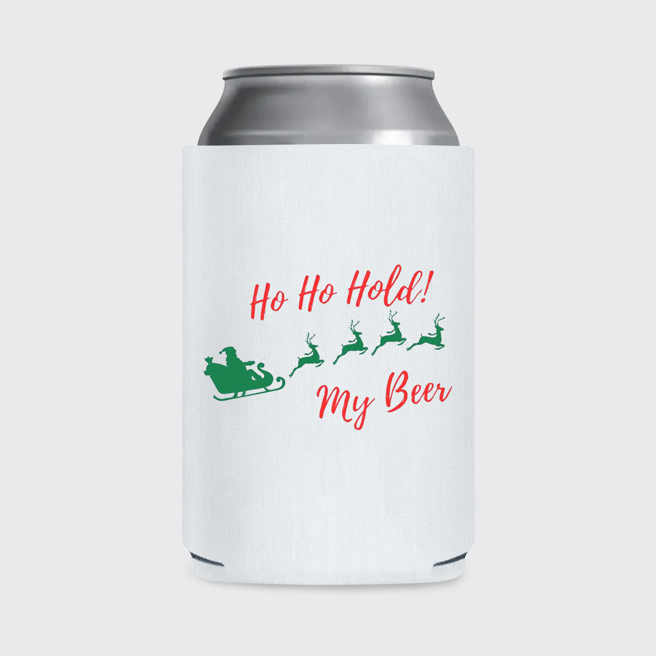 Hold My Beer Christmas Koozie