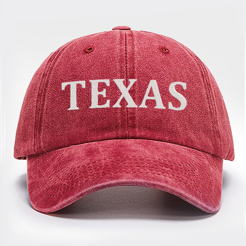 TEXAS Embroidered Baseball Cap