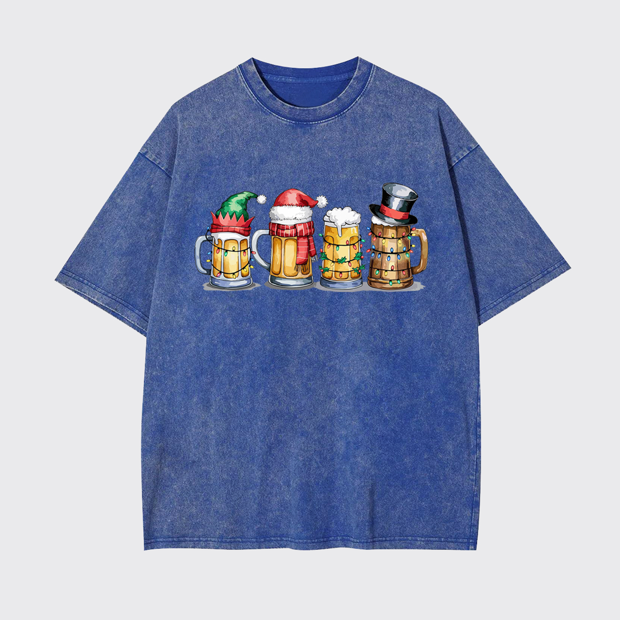 Christmas Beer Garment-dye Tees