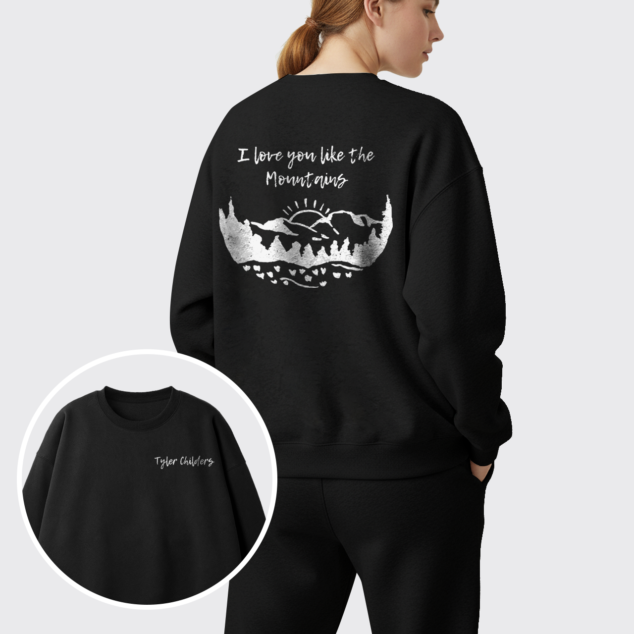 Fleece Tyler Childers Like The Mountains Sweatshirt