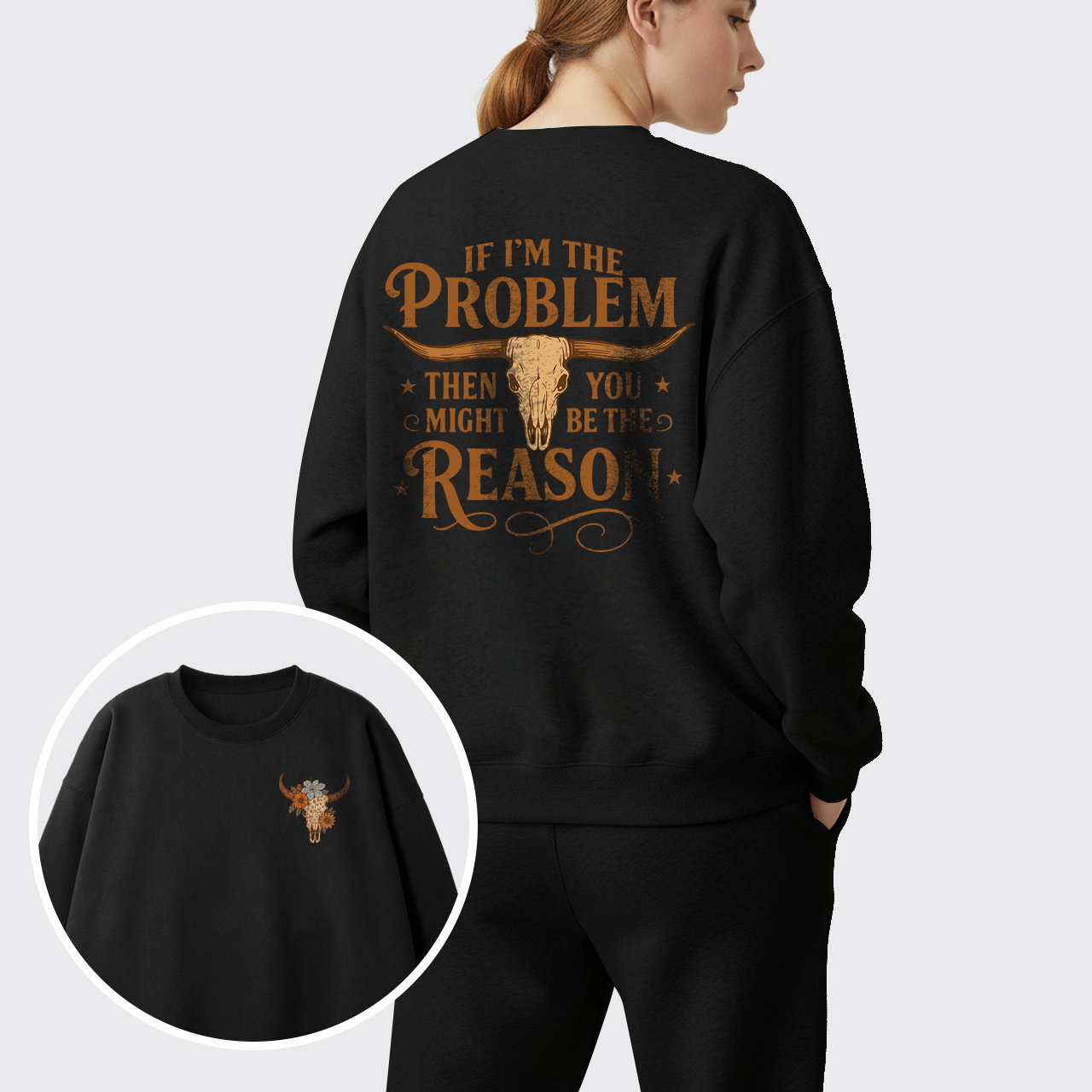 Fleece Country Music Western Sweatshirt