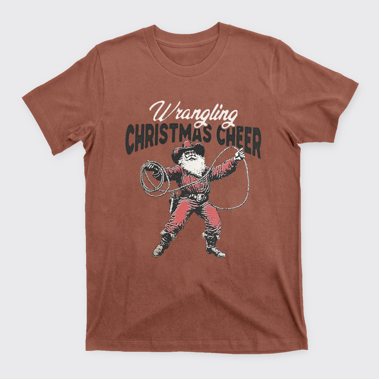 Wrangling Christmas Cheer T-Shirts