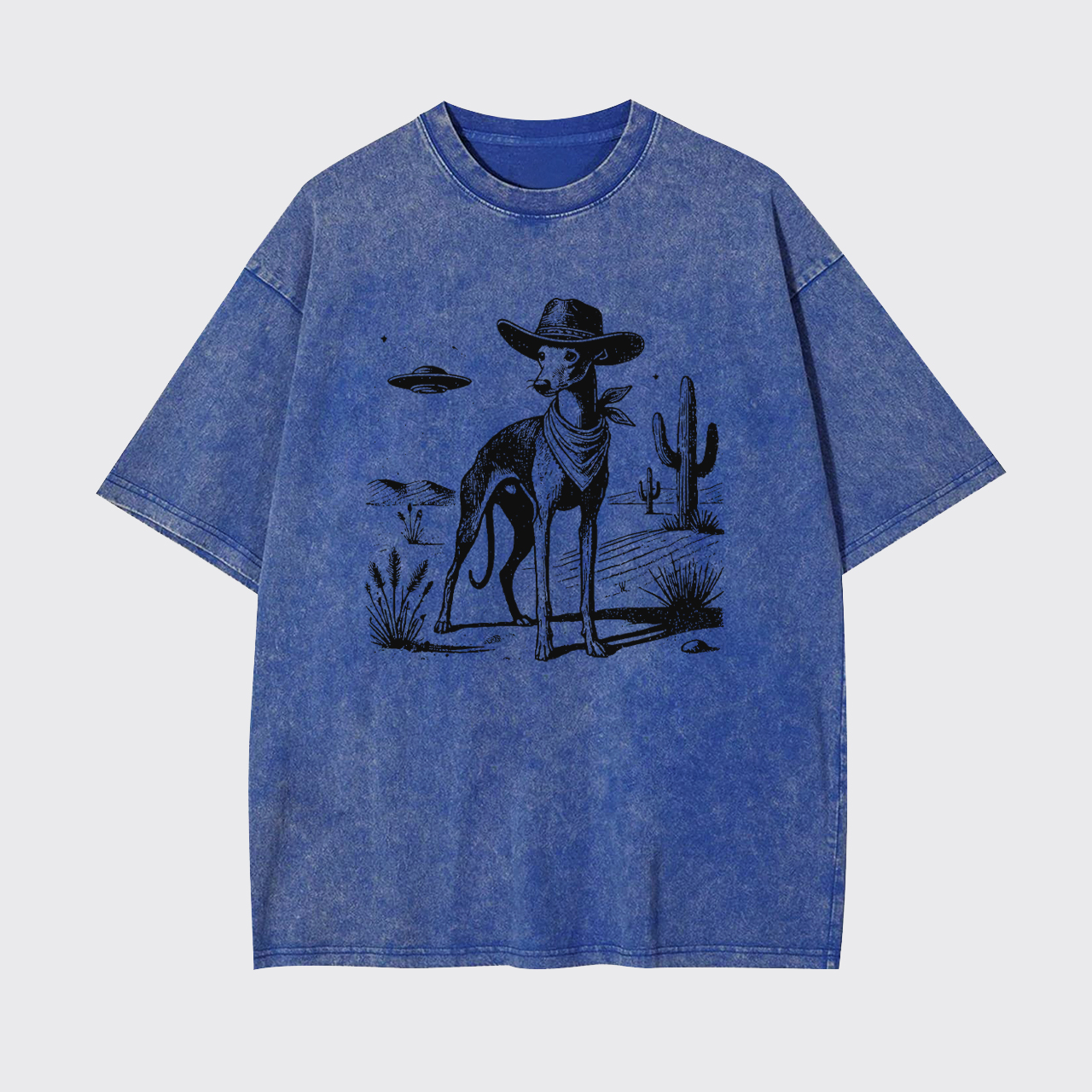 Whippet Vintage UFO Western Garment-dye Tees